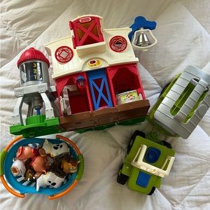 Fisher Price Little People Farm, Tractor, and Animals